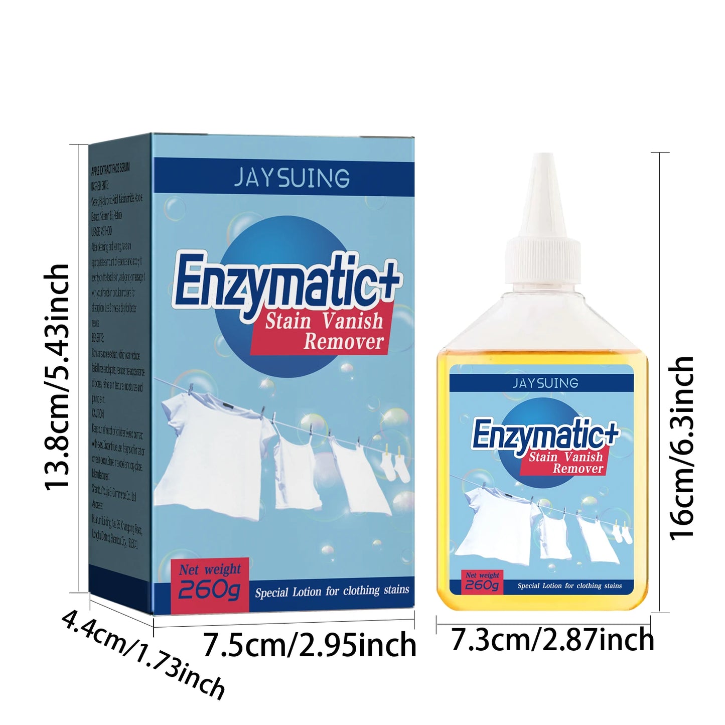 Multi-functional bio-enzyme cleaner Laundry stain remover Bathroom Kitchen active enzyme cleaning tablets for stain removal