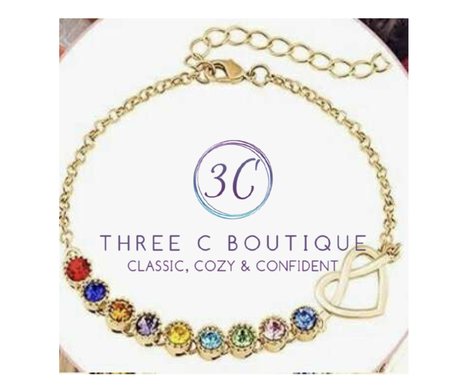 ”INFINITE LOVE” BIRTHSTONE BRACELET
