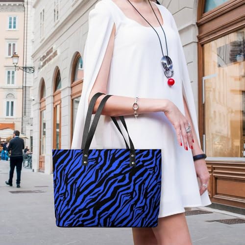 Women's Leather Tote Bag Fashion Handbag for Work Travel Shopping Daily Use Large Capacity Shoulder Purse
