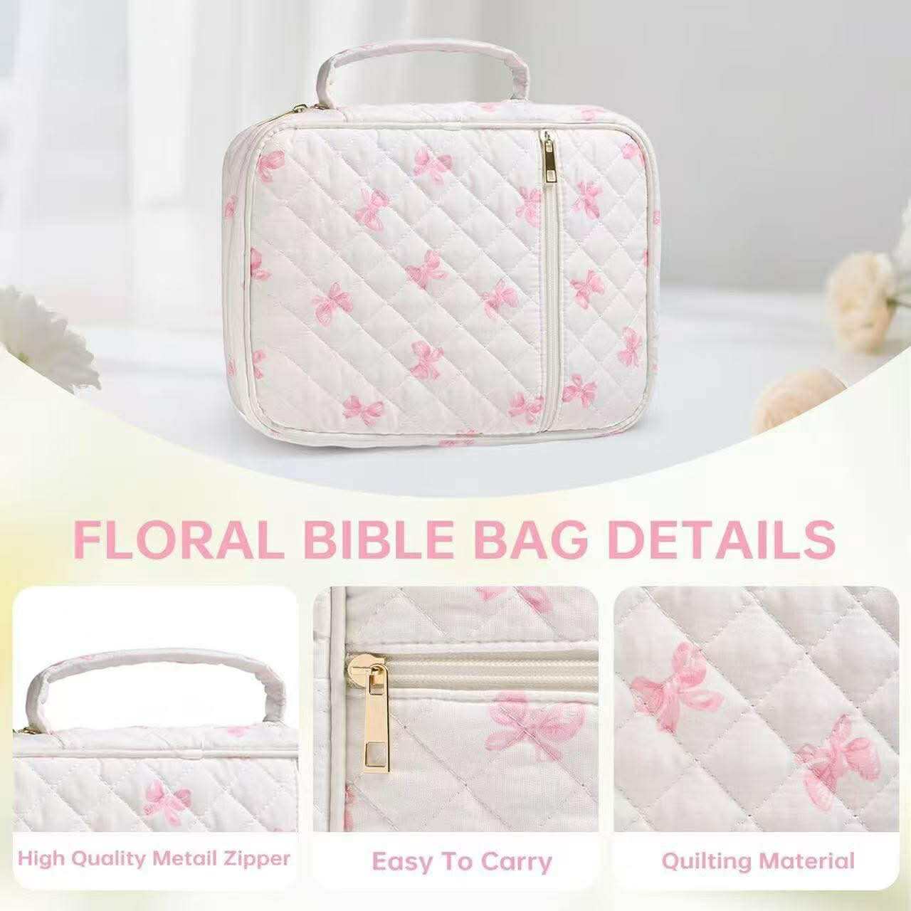 QUILTED BIBLE COVER SETS