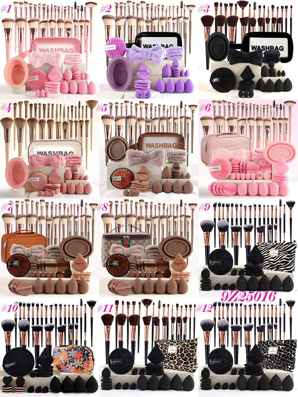 MAKE-UP BRUSH/ACCESSORY SETS