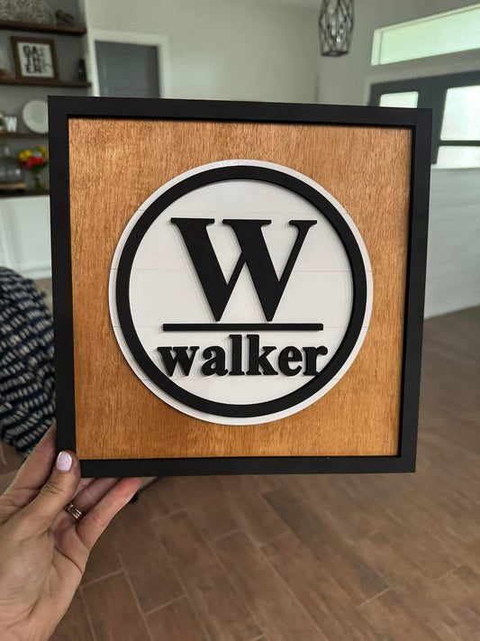 Shiplap Framed Signs