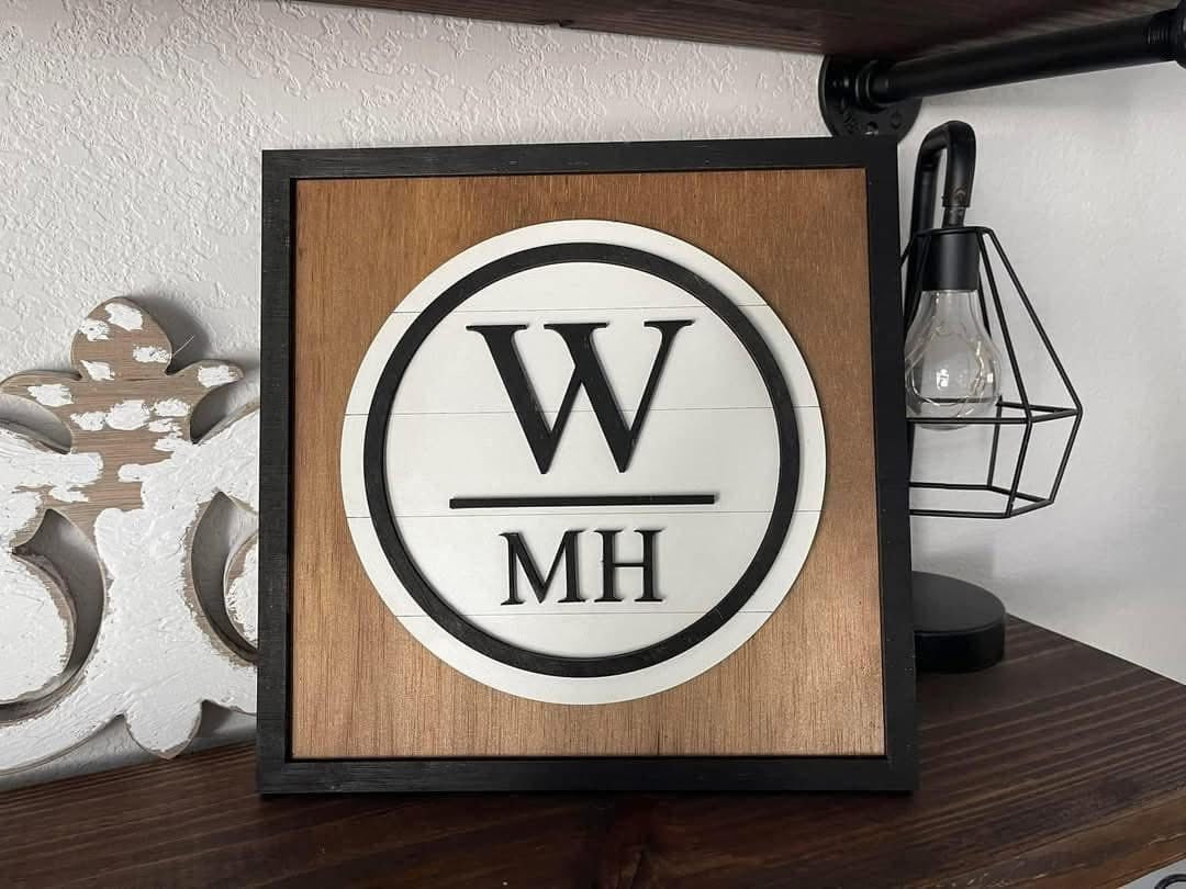Shiplap Framed Signs
