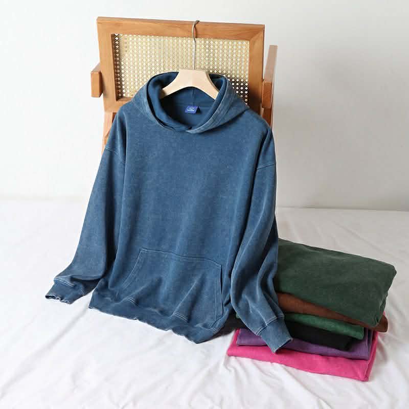 UNISEX ACID WASHED HOODIES
