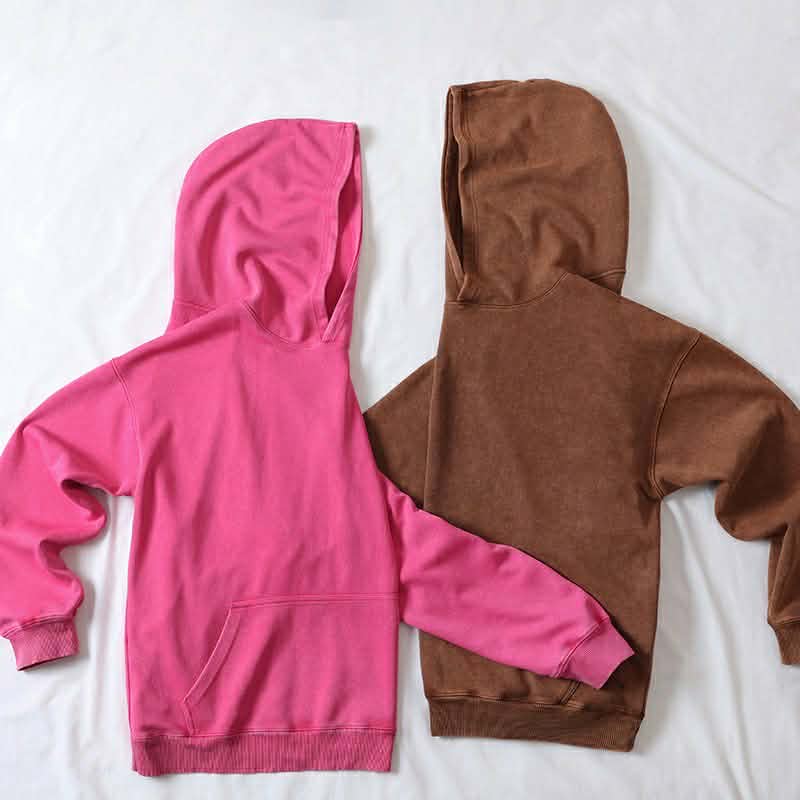 UNISEX ACID WASHED HOODIES