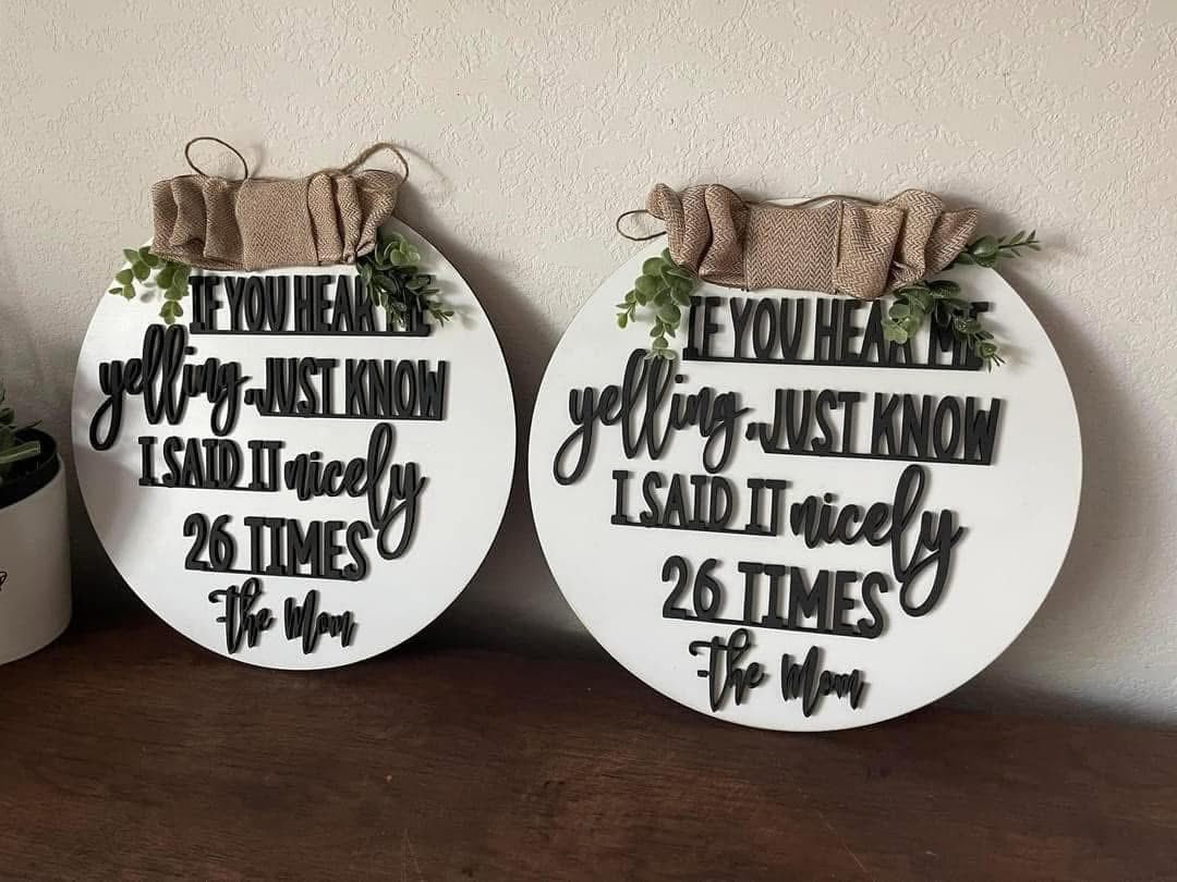 17” 3D laser-cut "The Mom"