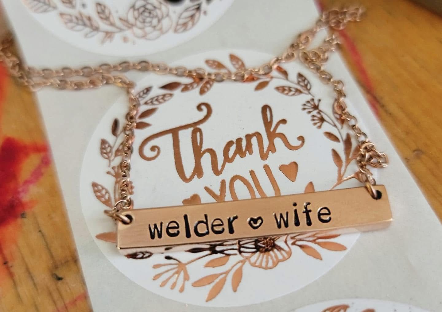 Personalized Bar Necklace