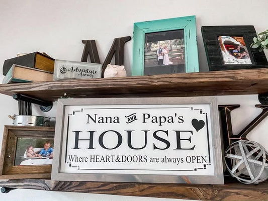 Custom Grandparent Signs