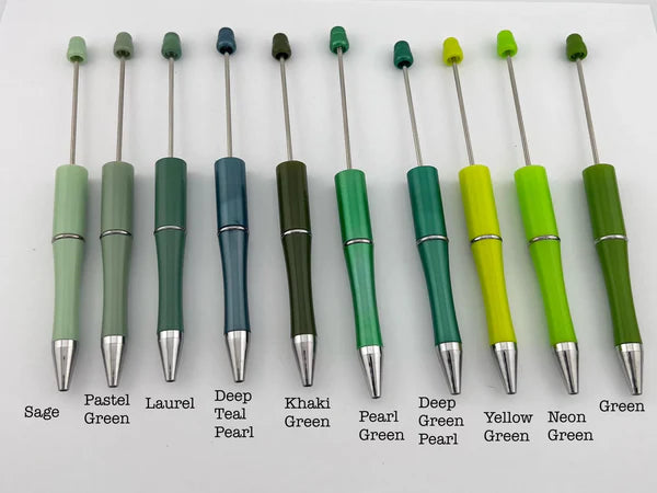 Plastic Beadable Pens