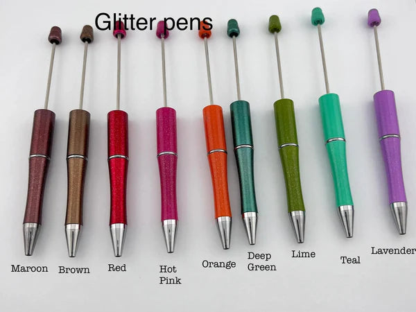 Plastic Beadable Pens