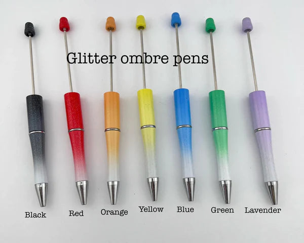 Plastic Beadable Pens