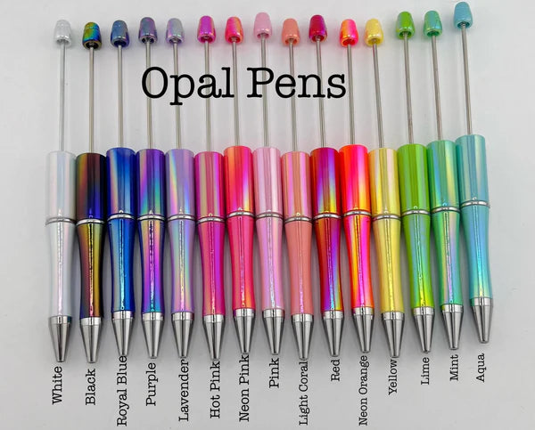 Beadable Opal Pens