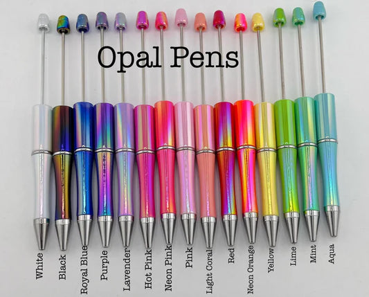 Beadable Opal Pens