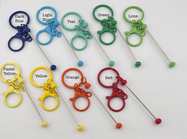 Beadable Keychain Bars