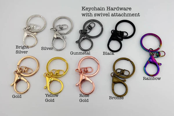 Keychain Hardware with Swivel