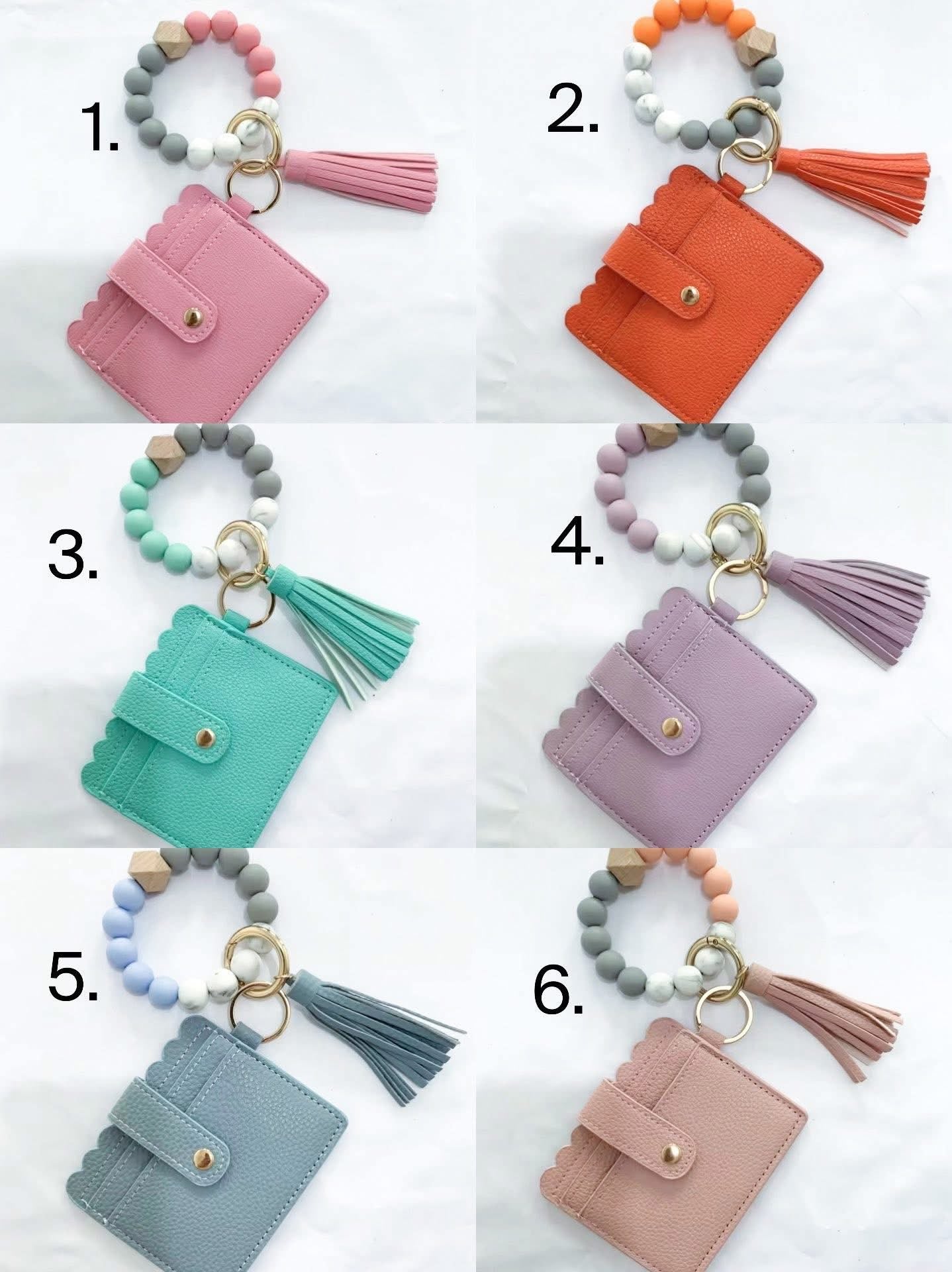 Wallet wristlets-engraved