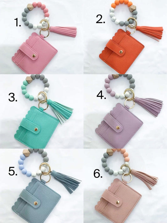 Wallet wristlets-engraved