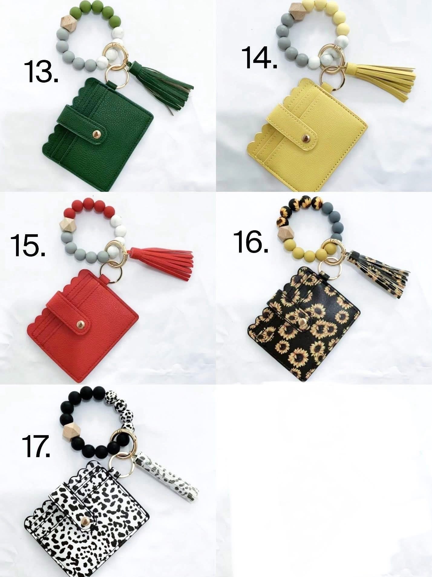 Wallet wristlets-engraved