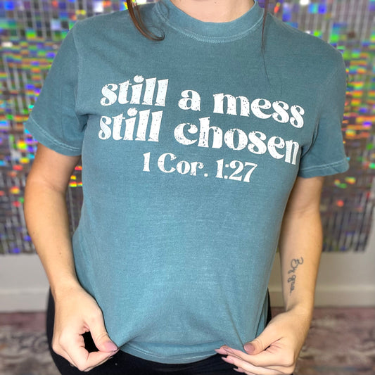 Still Chosen Graphic Tee D-1028