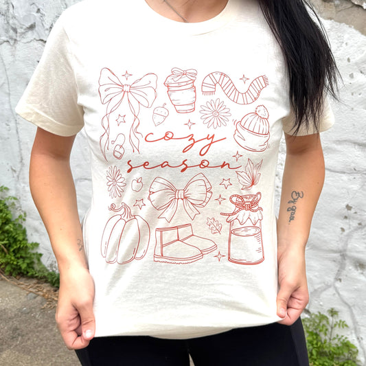 Cozy Season Essentials Graphic Tee