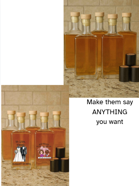 Whiskey Bottles and Glasses