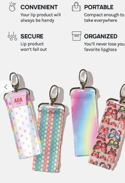 Lipgloss Holder Keychain