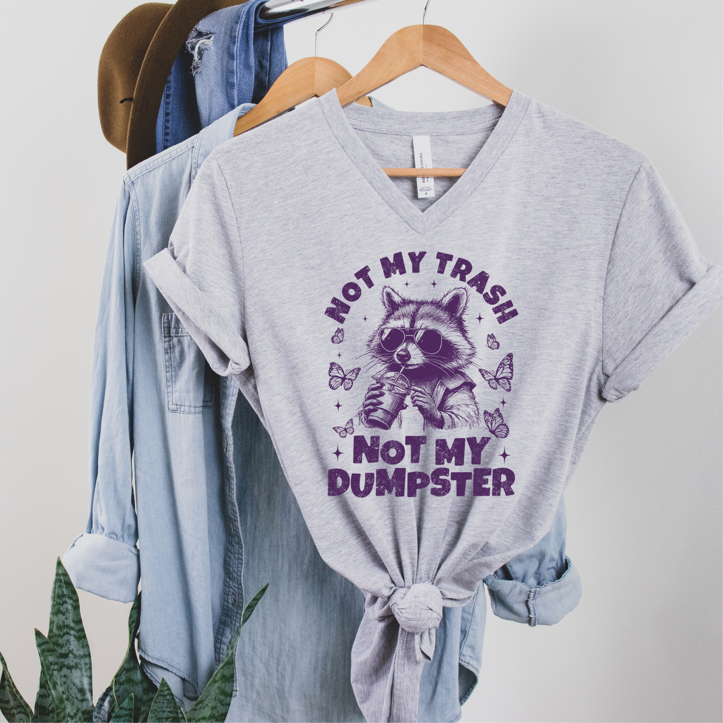 Not My Trash, Not My Dumpster Graphic Tee