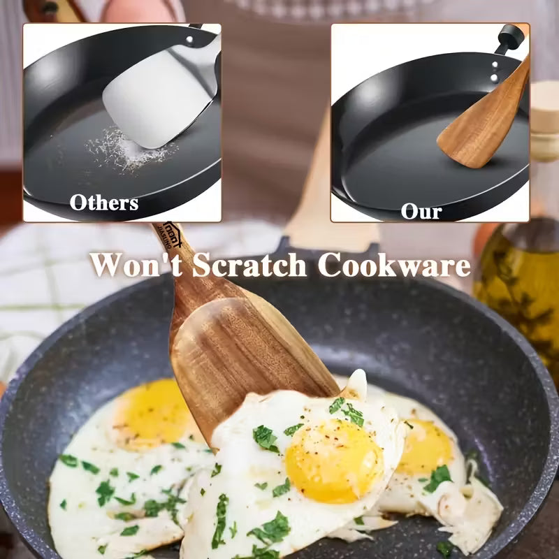 5Pcs Premium Wooden Kitchen Utensils Kit