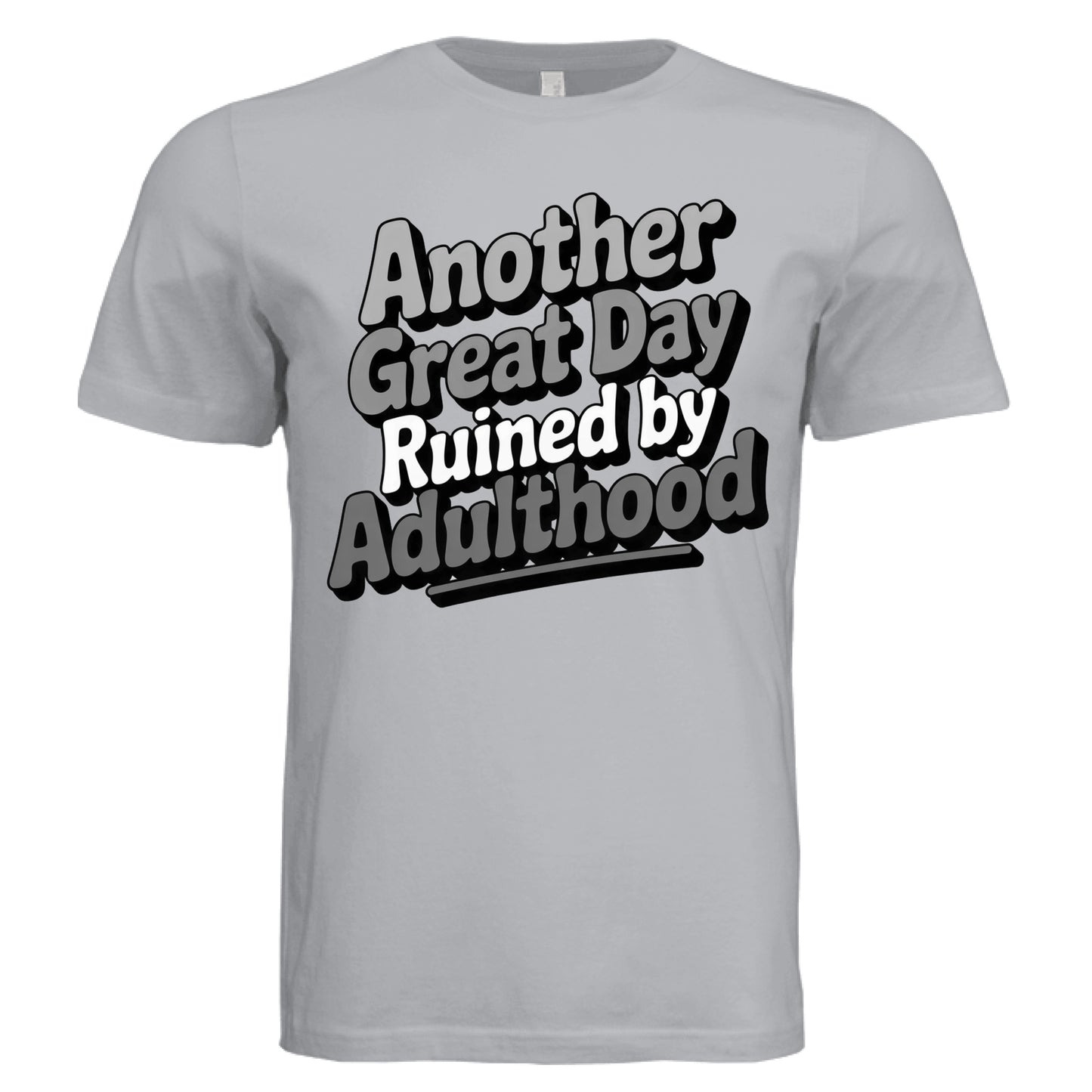 Solid Athletic Grey - FRONT