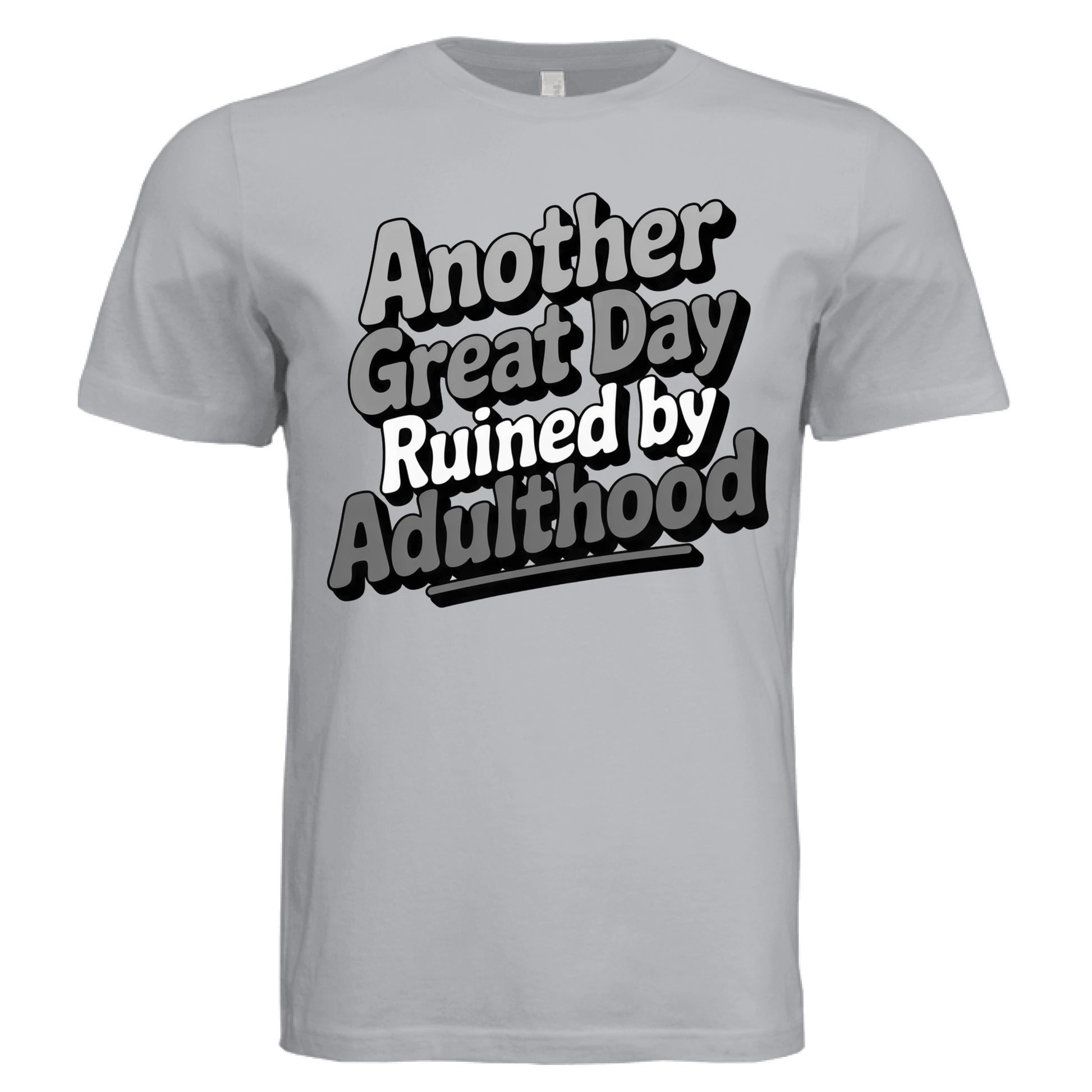Solid Athletic Grey - FRONT